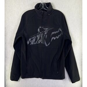 Fox Racing Tech Bionic Fast Track Jacket Black 3000mm Men's Size Medium